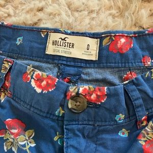Floral Hollister Booty Shorts